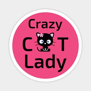 Crazy Cat Lady Magnet